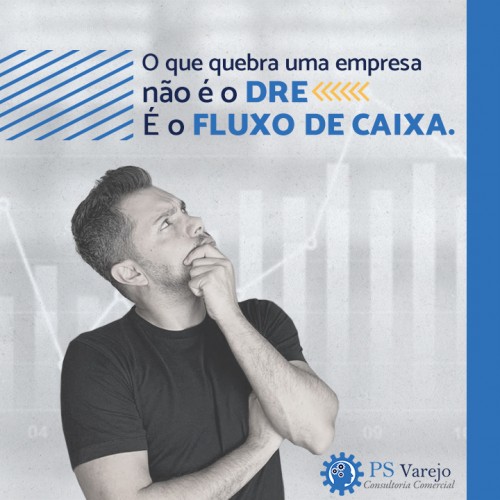 O que quebra uma empresa não é o DRE, é o fluxo de caixa.